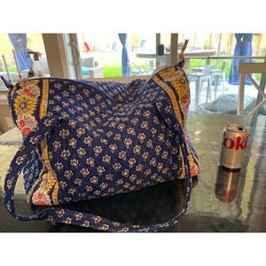 Vera Bradley Large Tote Blue